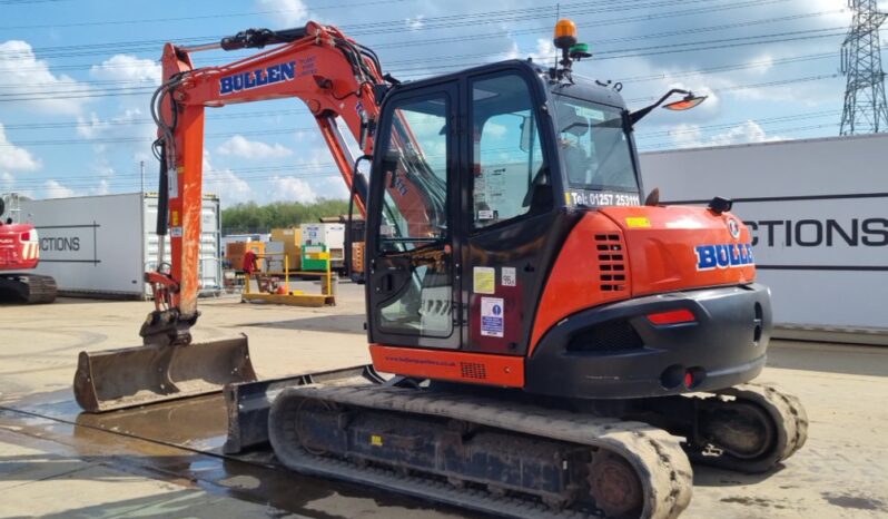 2022 Kubota KX080-4A2 6 Ton+ Excavators For Auction: Leeds, UK – 30th April, 1st, 2nd & 3rd May 25 full