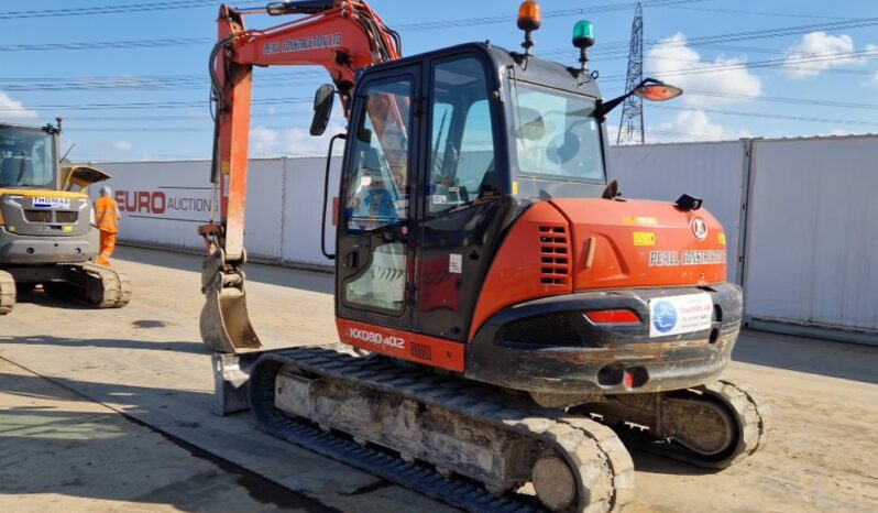 2020 Kubota KX080-4A2 6 Ton+ Excavators For Auction: Leeds, UK – 30th April, 1st, 2nd & 3rd May 25 full