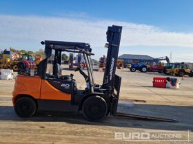 2015 Doosan D40SC7 Forklifts For Auction: Leeds, UK – 30th April, 1st, 2nd & 3rd May 25 full