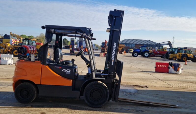 2015 Doosan D40SC7 Forklifts For Auction: Leeds, UK – 30th April, 1st, 2nd & 3rd May 25 full