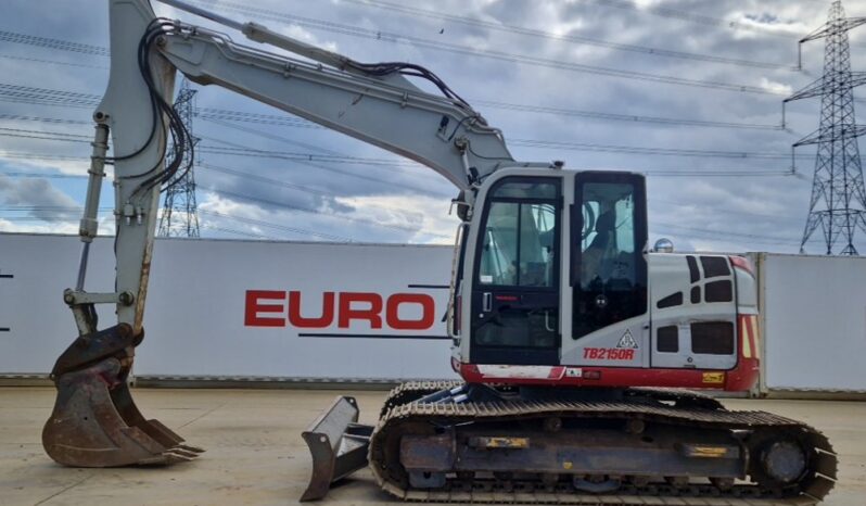2020 Takeuchi TB2150R 10 Ton+ Excavators For Auction: Leeds, UK – 30th April, 1st, 2nd & 3rd May 25 full