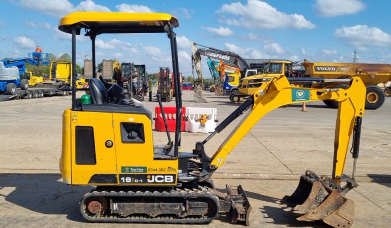 2019 JCB 16C-1 Mini Excavators For Auction: Leeds, UK – 30th April, 1st, 2nd & 3rd May 25 full