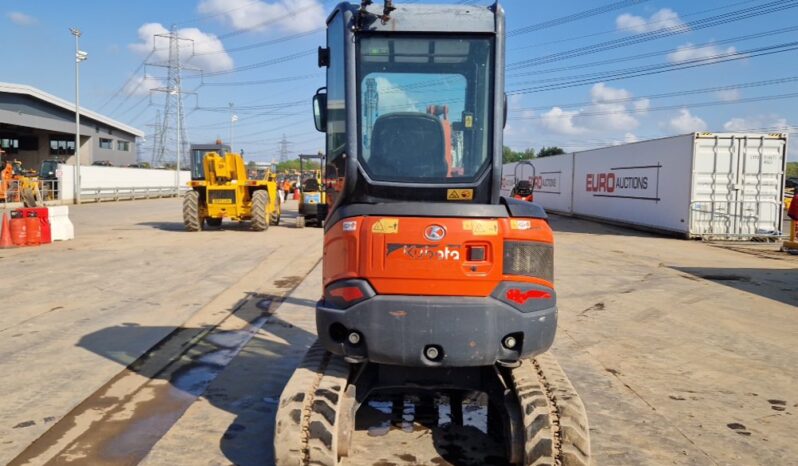 2018 Kubota U27-4 Mini Excavators For Auction: Leeds, UK – 30th April, 1st, 2nd & 3rd May 25 full