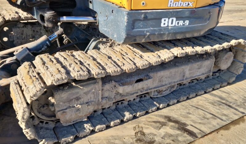 2015 Hyundai ROBEX 80CR-9A 6 Ton+ Excavators For Auction: Leeds, UK – 30th April, 1st, 2nd & 3rd May 25 full