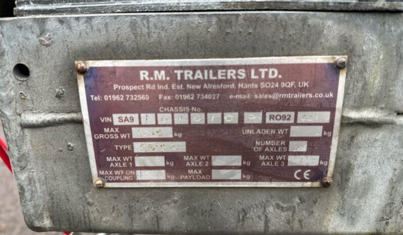 2001 RM TRAILERS CANOE  For Auction on 2025-05-20 at 08:30 full