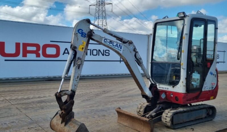 2021 Takeuchi TB216 Mini Excavators For Auction: Leeds, UK – 30th April, 1st, 2nd & 3rd May 25