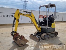 2020 Wacker Neuson EZ17 Mini Excavators For Auction: Leeds, UK – 30th April, 1st, 2nd & 3rd May 25
