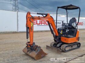 2018 Hitachi ZX19U-5A YR Mini Excavators For Auction: Leeds, UK – 30th April, 1st, 2nd & 3rd May 25