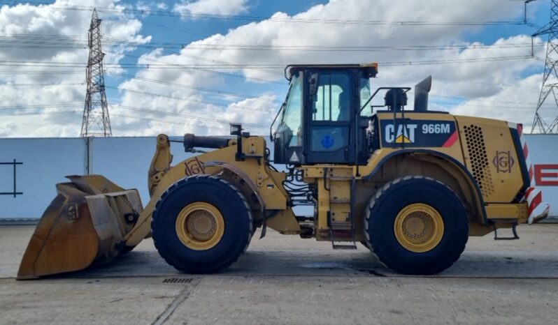 2015 CAT 966M Wheeled Loaders For Auction: Leeds, UK – 30th April, 1st, 2nd & 3rd May 25 full