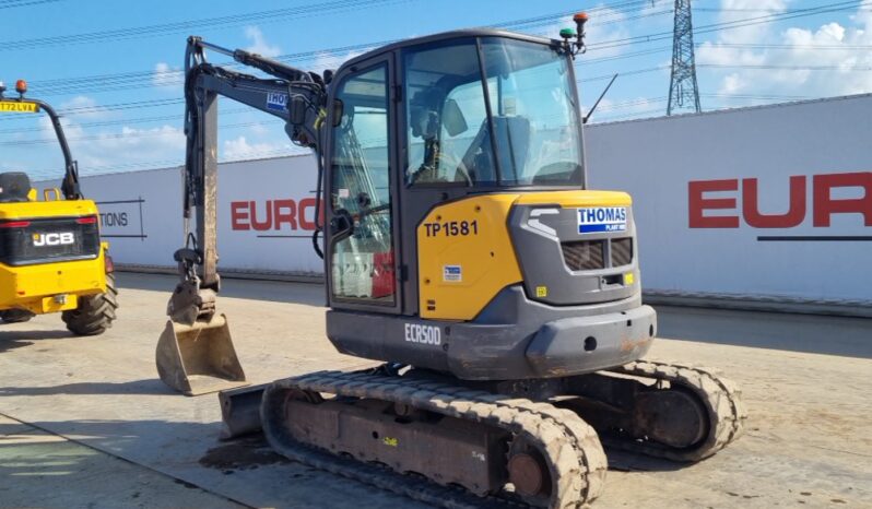 2018 Volvo ECR50D Mini Excavators For Auction: Leeds, UK – 30th April, 1st, 2nd & 3rd May 25 full