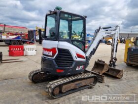 2018 Bobcat E27Z Mini Excavators For Auction: Leeds, UK – 30th April, 1st, 2nd & 3rd May 25 full
