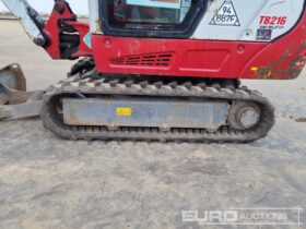 2021 Takeuchi TB216 Mini Excavators For Auction: Leeds, UK – 30th April, 1st, 2nd & 3rd May 25 full