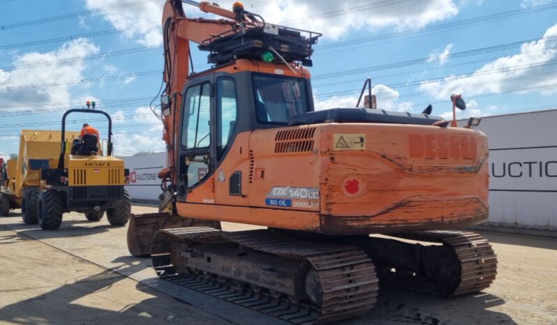2012 Doosan DX140LC 10 Ton+ Excavators For Auction: Leeds, UK – 30th April, 1st, 2nd & 3rd May 25 full