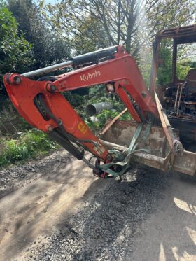 Fire Damaged 2020 Kubota U27-4 Excavator c/w ditch bucket. Fire damaged as shown in the For Auction on 2025-05-01 full
