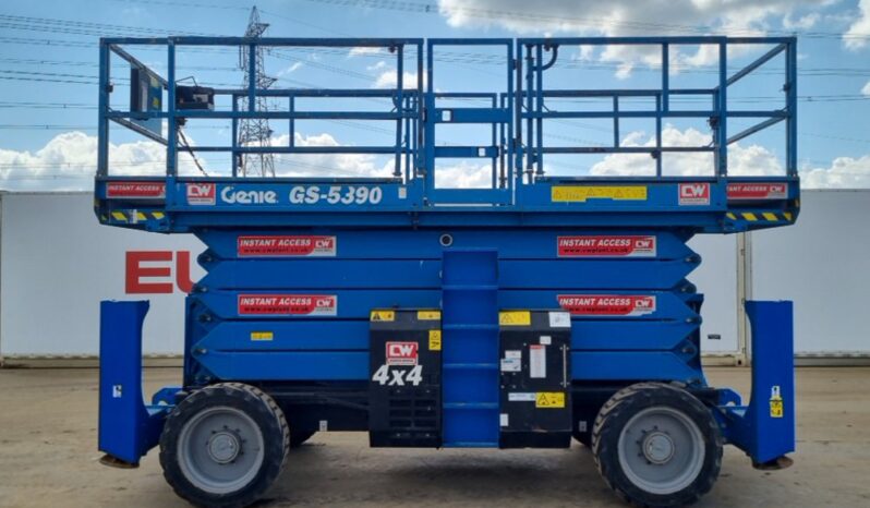 2019 Genie GS5390 Manlifts For Auction: Leeds, UK – 30th April, 1st, 2nd & 3rd May 25 full