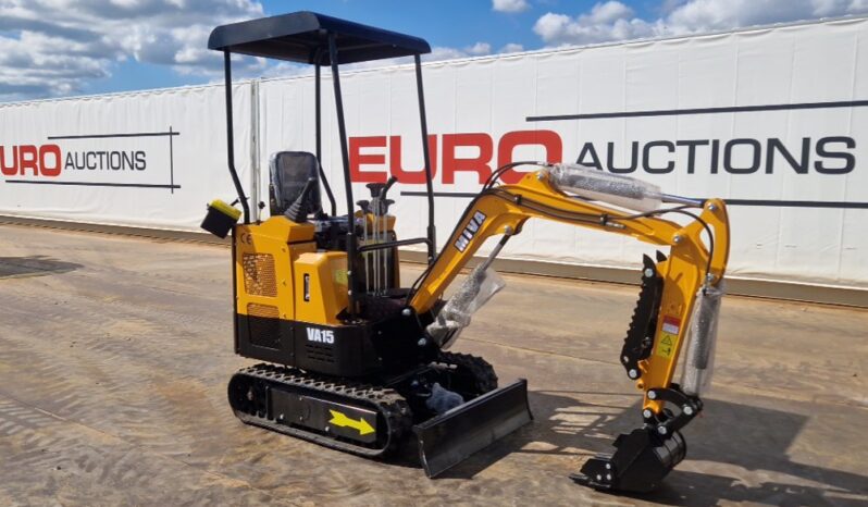 Unused 2025 Miva VA15 Micro Excavators For Auction: Dromore, NI – 16th & 17th May 2025 For Auction on 2025-05-17 full