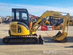 Komatsu PC35MR-2 Mini Excavators For Auction: Leeds, UK – 30th April, 1st, 2nd & 3rd May 25 full