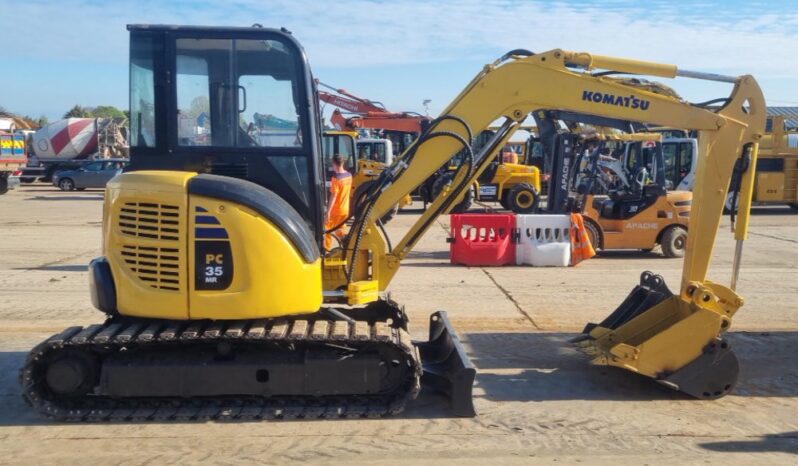 Komatsu PC35MR-2 Mini Excavators For Auction: Leeds, UK – 30th April, 1st, 2nd & 3rd May 25 full