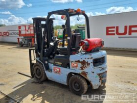 Utilev UT25P Forklifts For Auction: Leeds, UK – 30th April, 1st, 2nd & 3rd May 25 full