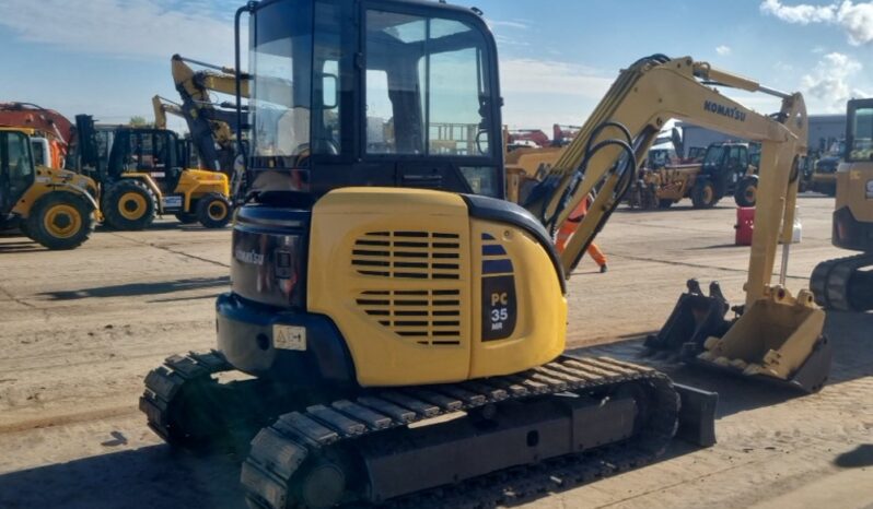 Komatsu PC35MR-2 Mini Excavators For Auction: Leeds, UK – 30th April, 1st, 2nd & 3rd May 25 full