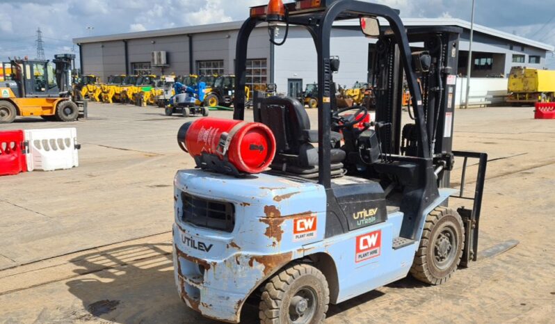 Utilev UT25P Forklifts For Auction: Leeds, UK – 30th April, 1st, 2nd & 3rd May 25 full