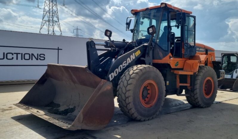 2021 Doosan DL250-5 Wheeled Loaders For Auction: Leeds, UK – 30th April, 1st, 2nd & 3rd May 25