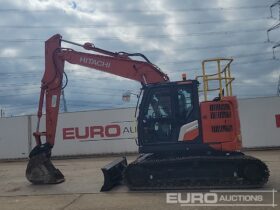 2023 Hitachi ZX135USBL-7 10 Ton+ Excavators For Auction: Leeds, UK – 30th April, 1st, 2nd & 3rd May 25 full