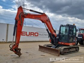 2016 Kubota KX080-4 6 Ton+ Excavators For Auction: Leeds, UK – 30th April, 1st, 2nd & 3rd May 25