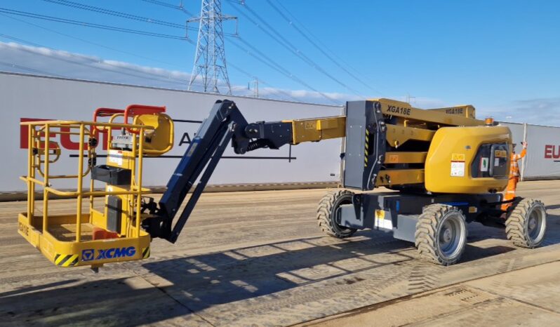 2023 XCMG XGA18E Manlifts For Auction: Leeds, UK – 30th April, 1st, 2nd & 3rd May 25