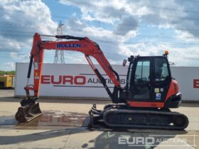 2022 Kubota KX080-4A2 6 Ton+ Excavators For Auction: Leeds, UK – 30th April, 1st, 2nd & 3rd May 25 full