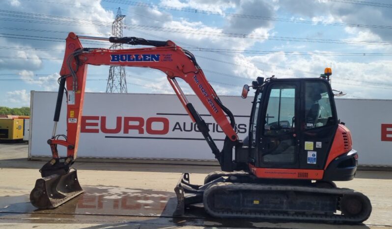 2022 Kubota KX080-4A2 6 Ton+ Excavators For Auction: Leeds, UK – 30th April, 1st, 2nd & 3rd May 25 full