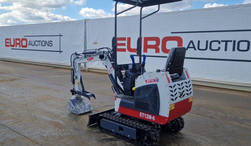 Unused 2024 BTTL ET12M-6 Micro Excavators For Auction: Dromore, NI – 16th & 17th May 2025 For Auction on 2025-05-17 full