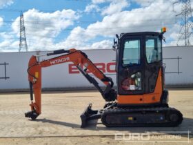 2023 Hitachi ZX33U-6-CX Mini Excavators For Auction: Leeds, UK – 30th April, 1st, 2nd & 3rd May 25 full