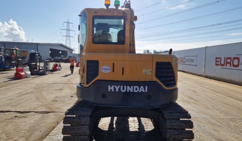 2015 Hyundai ROBEX 80CR-9A 6 Ton+ Excavators For Auction: Leeds, UK – 30th April, 1st, 2nd & 3rd May 25 full