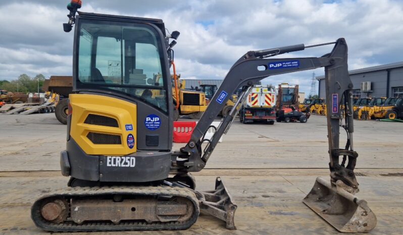 2019 Volvo ECR25D Mini Excavators For Auction: Leeds, UK – 30th April, 1st, 2nd & 3rd May 25 full