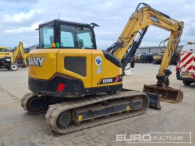2023 Sany SY80U 6 Ton+ Excavators For Auction: Leeds, UK – 30th April, 1st, 2nd & 3rd May 25 full