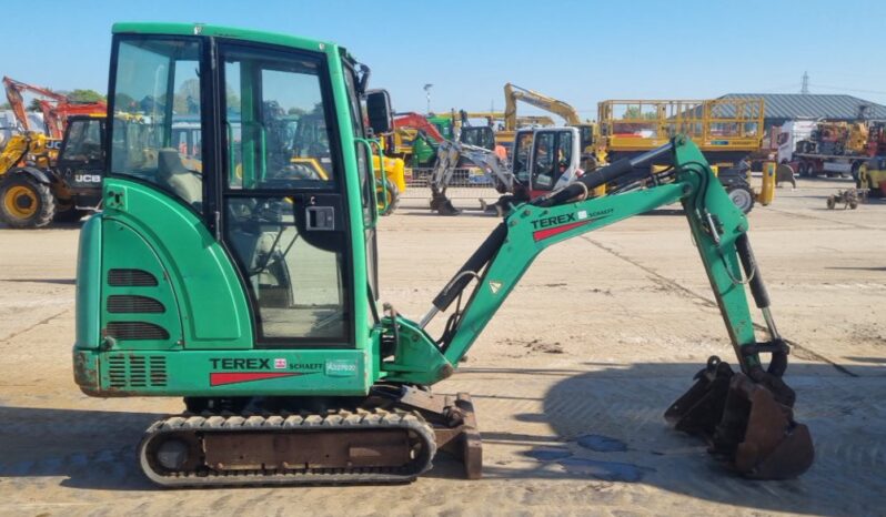 Schaeff Terex HR12 Mini Excavators For Auction: Leeds, UK – 30th April, 1st, 2nd & 3rd May 25 full