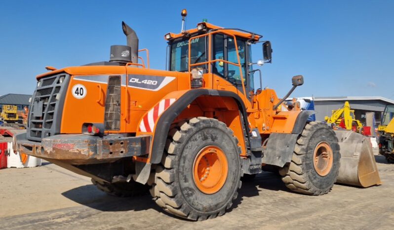 2017 Doosan DL420-5 Wheeled Loaders For Auction: Leeds, UK – 30th April, 1st, 2nd & 3rd May 25 full