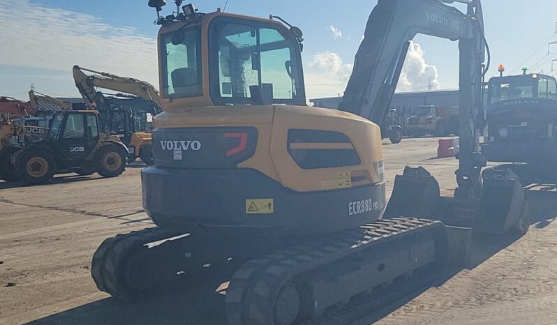 2021 Volvo ECR88D 6 Ton+ Excavators For Auction: Leeds, UK – 30th April, 1st, 2nd & 3rd May 25 full