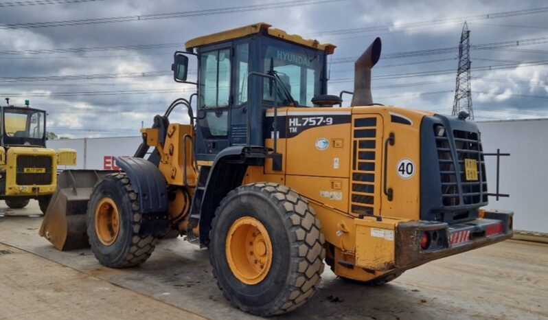 2011 Hyundai HL757TM-9 Wheeled Loaders For Auction: Leeds, UK – 30th April, 1st, 2nd & 3rd May 25 full