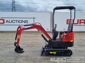 Unused 2024 JPC HT12 Micro Excavators For Auction: Leeds, UK – 30th April, 1st, 2nd & 3rd May 25 full