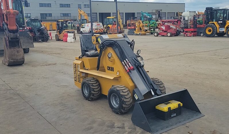 Unused 2024 Captok CK80 Skidsteer Loaders For Auction: Leeds, UK – 30th April, 1st, 2nd & 3rd May 25 full