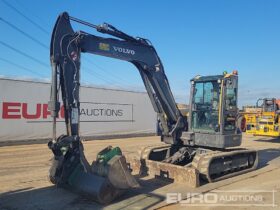 2021 Volvo ECR88D 6 Ton+ Excavators For Auction: Leeds, UK – 30th April, 1st, 2nd & 3rd May 25