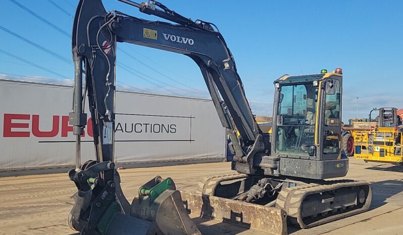 2021 Volvo ECR88D 6 Ton+ Excavators For Auction: Leeds, UK – 30th April, 1st, 2nd & 3rd May 25