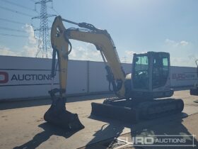 2019 Wacker Neuson EZ80 6 Ton+ Excavators For Auction: Leeds, UK – 30th April, 1st, 2nd & 3rd May 25