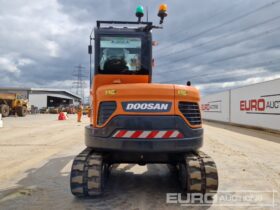 2022 Doosan DX63 6 Ton+ Excavators For Auction: Leeds, UK – 30th April, 1st, 2nd & 3rd May 25 full