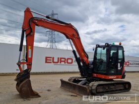 2019 Kubota KX080-4A 6 Ton+ Excavators For Auction: Leeds, UK – 30th April, 1st, 2nd & 3rd May 25
