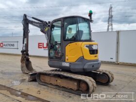 2016 Volvo ECR50D Mini Excavators For Auction: Leeds, UK – 30th April, 1st, 2nd & 3rd May 25 full