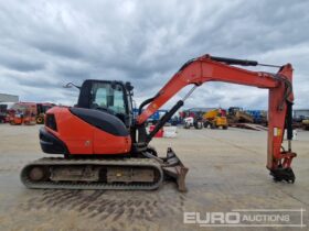 2018 Kubota KX080-4A 6 Ton+ Excavators For Auction: Leeds, UK – 30th April, 1st, 2nd & 3rd May 25 full