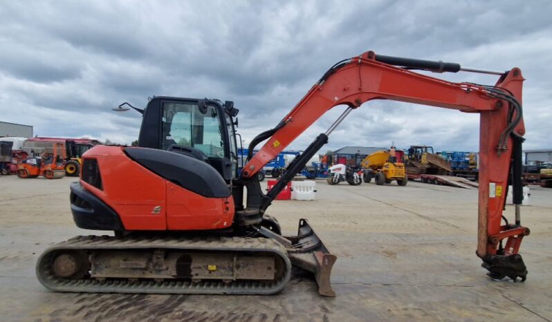 2018 Kubota KX080-4A 6 Ton+ Excavators For Auction: Leeds, UK – 30th April, 1st, 2nd & 3rd May 25 full